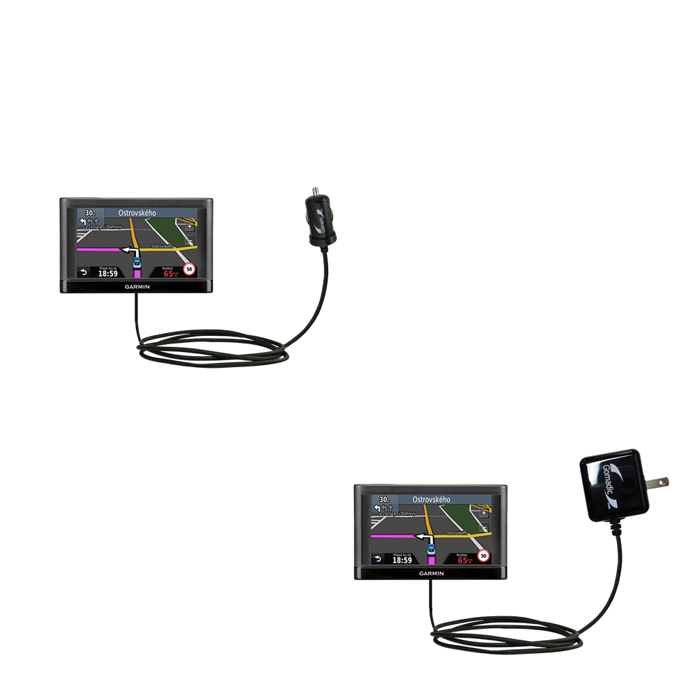 Car & Home Charger Kit compatible with the Garmin nuvi 42