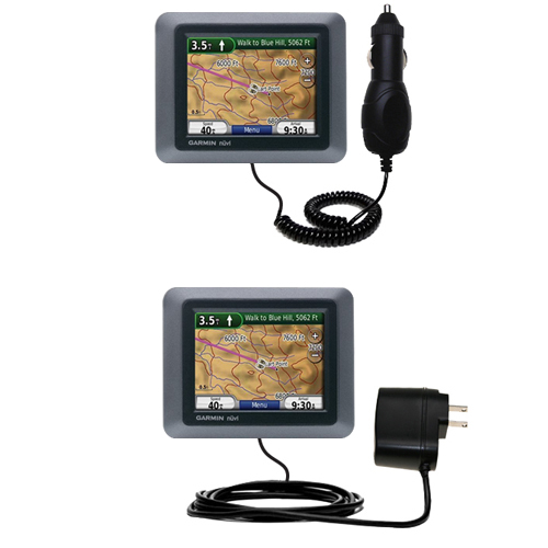 Car & Home Charger Kit compatible with the Garmin Nuvi 550