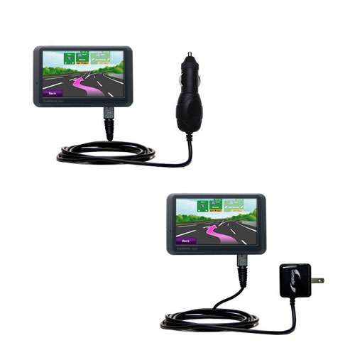 Car & Home Charger Kit compatible with the Garmin Nuvi 775TFM