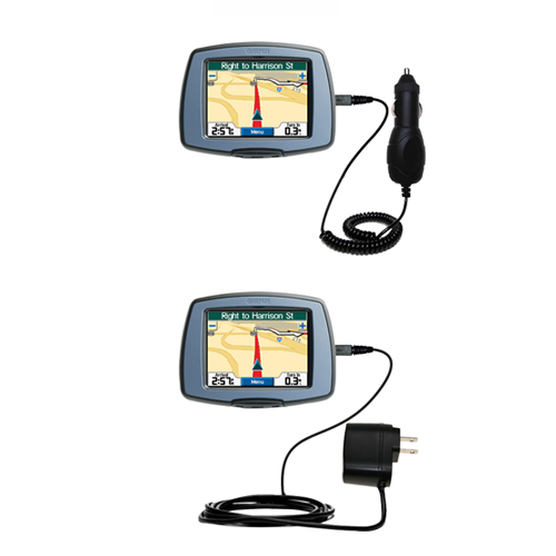 Car & Home Charger Kit compatible with the Garmin StreetPilot C330