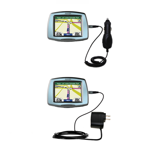 Car & Home Charger Kit compatible with the Garmin StreetPilot C510