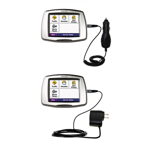 Car & Home Charger Kit compatible with the Garmin StreetPilot C580