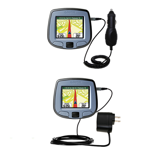 Car & Home Charger Kit compatible with the Garmin StreetPilot i3