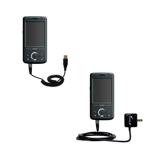 Car & Home Charger Kit compatible with the Gigabyte GSMART MS800 MS802 MS820