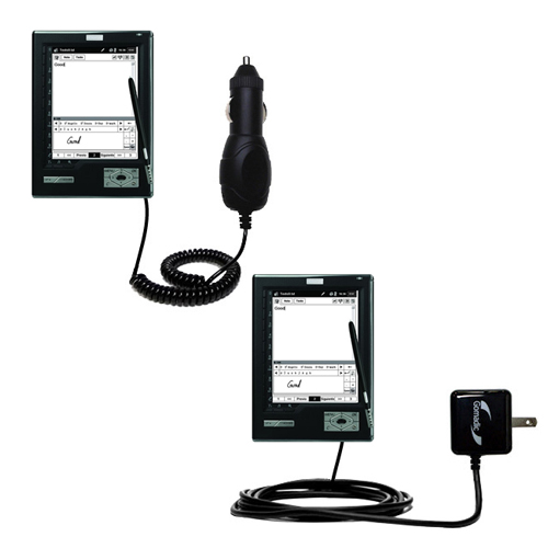 Car & Home Charger Kit compatible with the Hanvon WISEreader N518