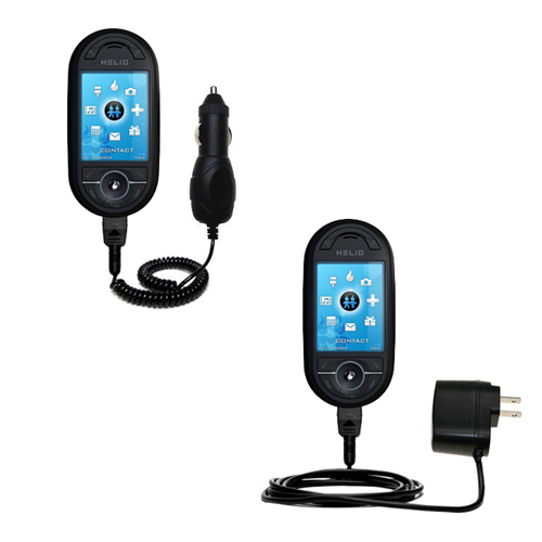 Car & Home Charger Kit compatible with the Helio Ocean