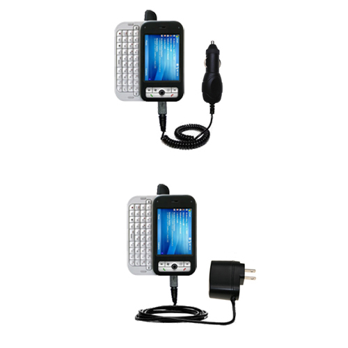 Car & Home Charger Kit compatible with the HTC Apache