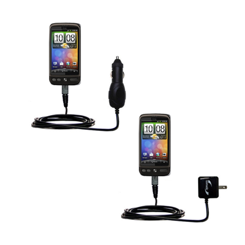 Car & Home Charger Kit compatible with the HTC Bravo