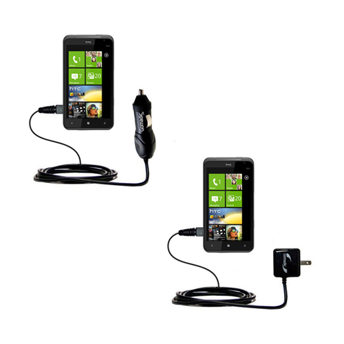 Car & Home Charger Kit compatible with the HTC Bunyip