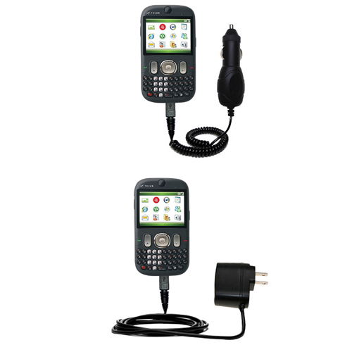 Car & Home Charger Kit compatible with the HTC CDMA PDA Phone
