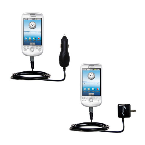 Car & Home Charger Kit compatible with the HTC Click