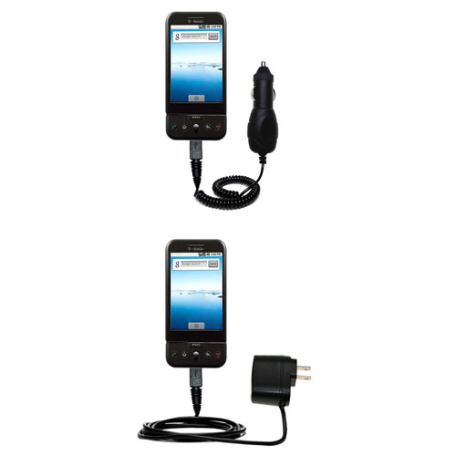 Car & Home Charger Kit compatible with the HTC Dream