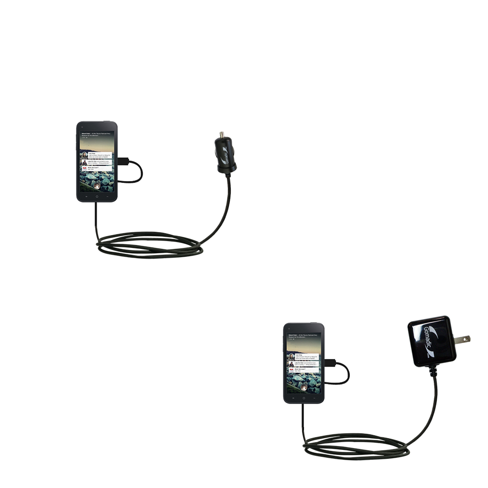 Car & Home Charger Kit compatible with the HTC First