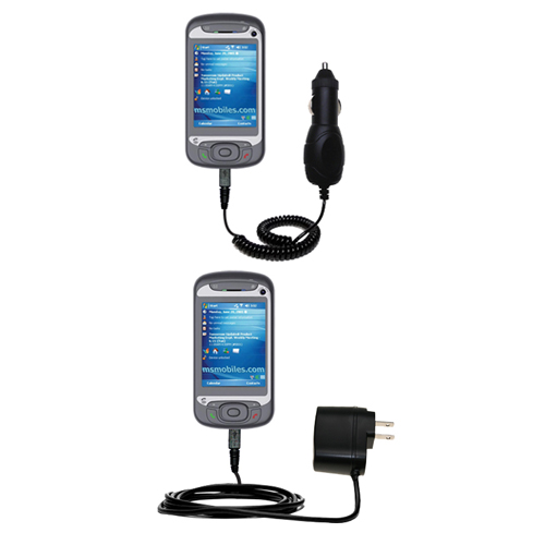 Car & Home Charger Kit compatible with the HTC Hermes