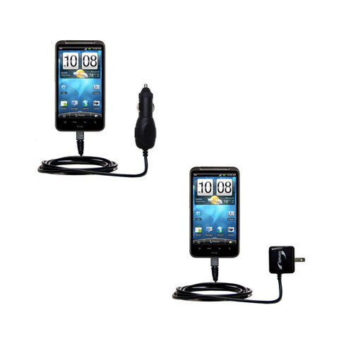 Car & Home Charger Kit compatible with the HTC Inspire 4G