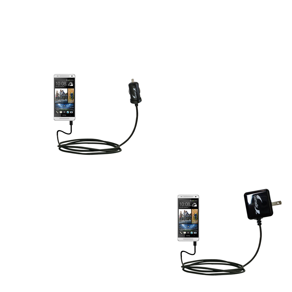 Car & Home Charger Kit compatible with the HTC One mini