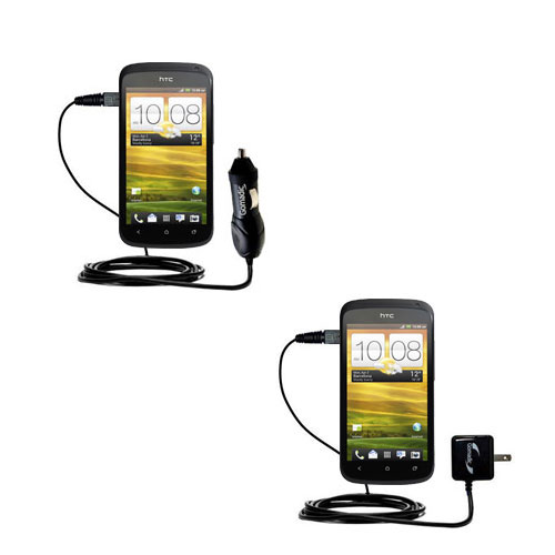 Car & Home Charger Kit compatible with the HTC One S / Ville