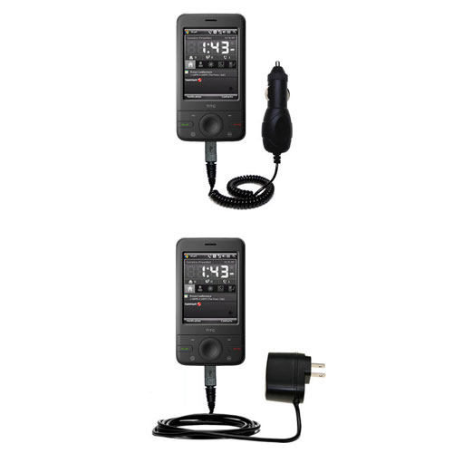 Car & Home Charger Kit compatible with the HTC P3470
