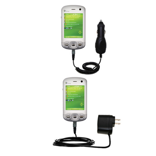 Car & Home Charger Kit compatible with the HTC P3600