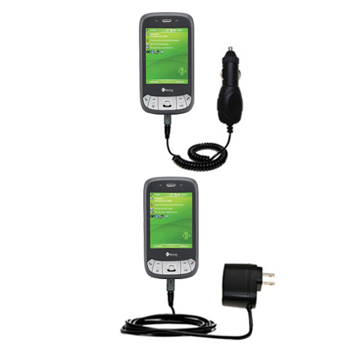 Car & Home Charger Kit compatible with the HTC P4350