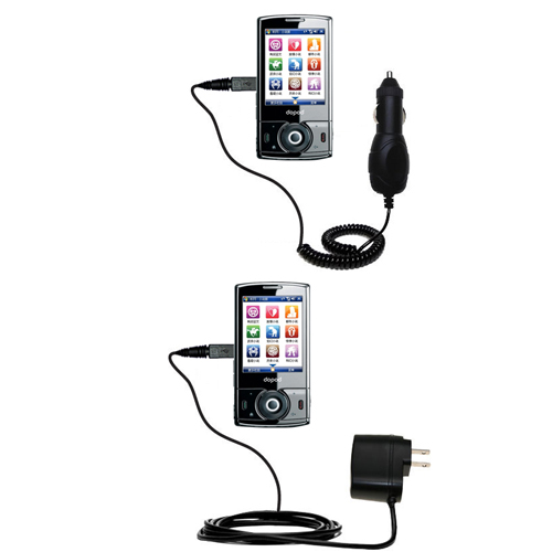 Car & Home Charger Kit compatible with the HTC Phoebus