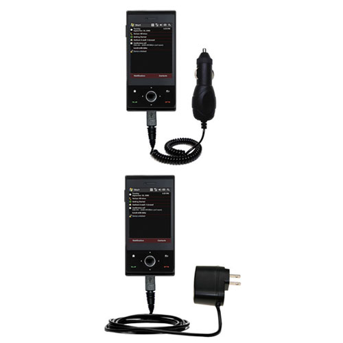 Car & Home Charger Kit compatible with the HTC Raphael