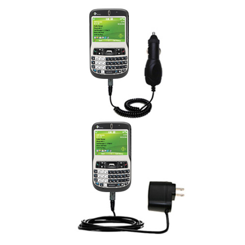 Car & Home Charger Kit compatible with the HTC S620c
