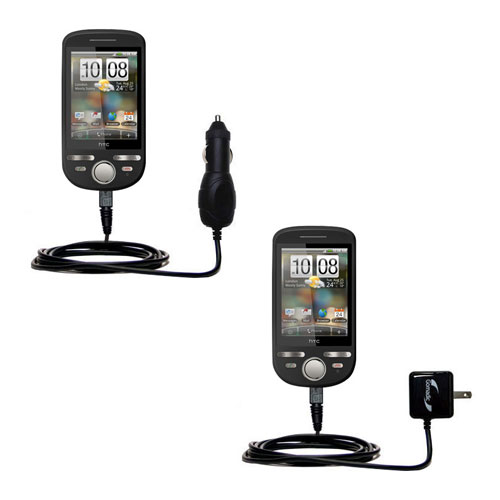Car & Home Charger Kit compatible with the HTC Tattoo