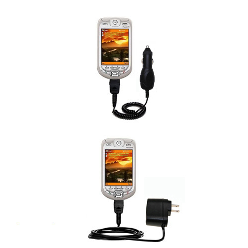 Car & Home Charger Kit compatible with the i-Mate PDA2k