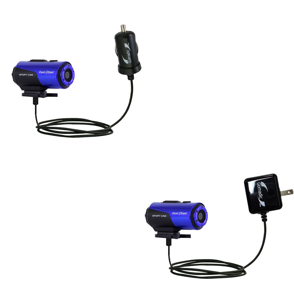 Car & Home Charger Kit compatible with the Ion Cool Cam S3000