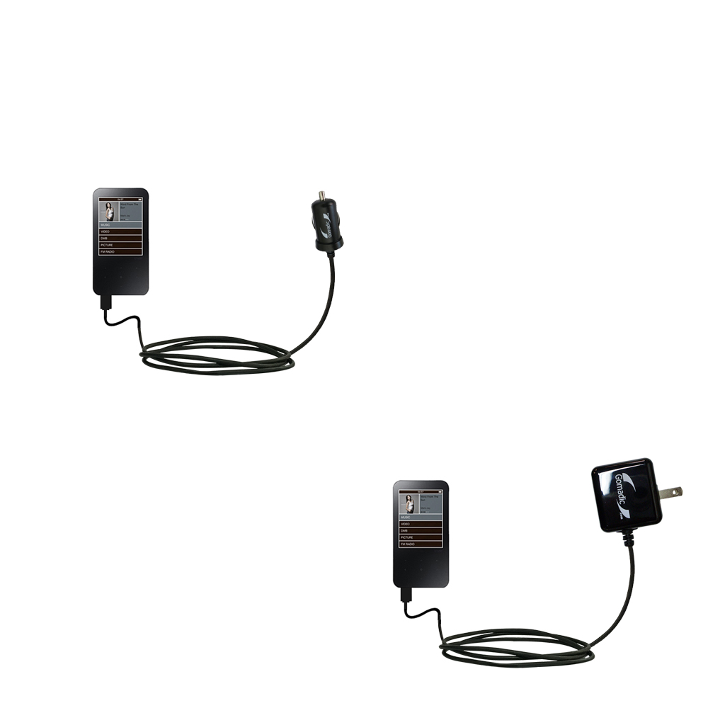 Car & Home Charger Kit compatible with the iRiver B30