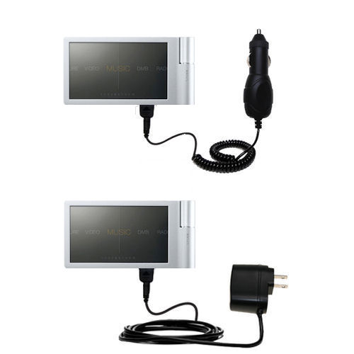 Car & Home Charger Kit compatible with the iRiver Spinn