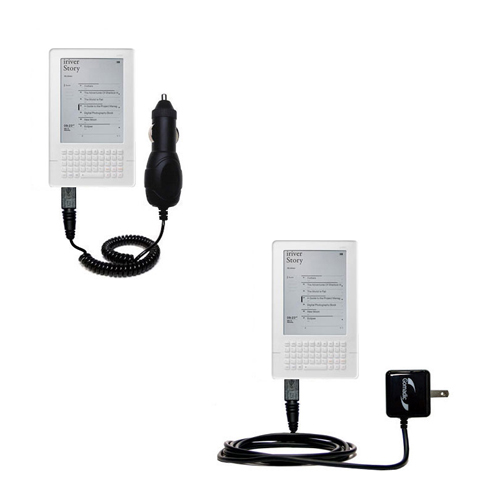 Car & Home Charger Kit compatible with the iRiver Story