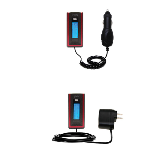 Car & Home Charger Kit compatible with the iRiver T20