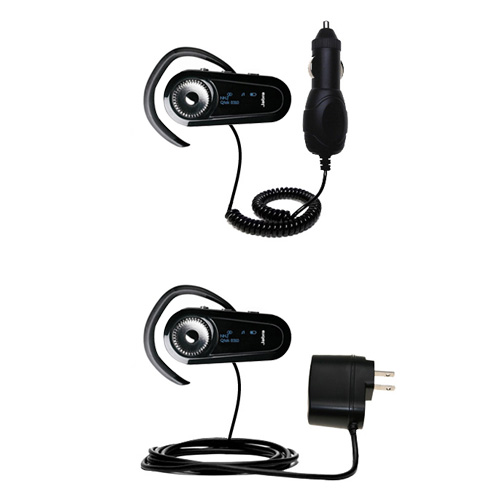 Car & Home Charger Kit compatible with the Jabra BT8010