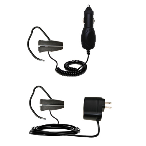 Car & Home Charger Kit compatible with the Jabra JX10