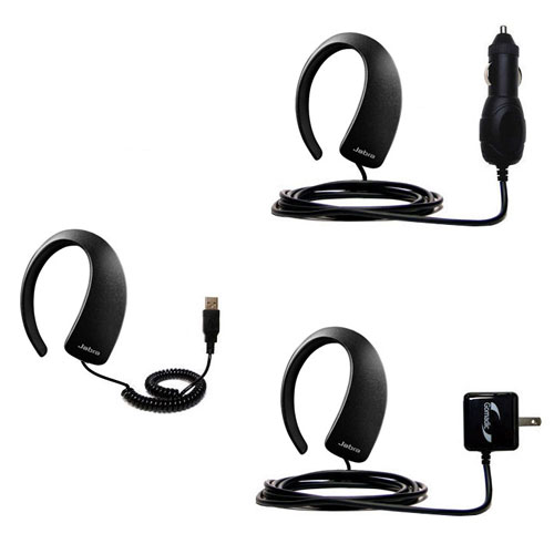 Car & Home Charger Kit compatible with the Jabra STONE - Cradle Required