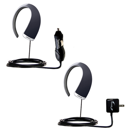 Car & Home Charger Kit compatible with the Jabra STONE2 - Cradle Required