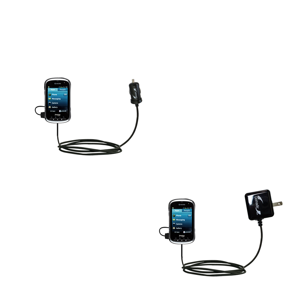 Car & Home Charger Kit compatible with the Jitterbug Touch