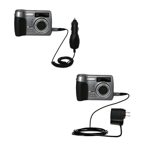 Car & Home Charger Kit compatible with the Kodak DX7440