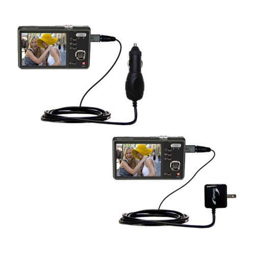 Car & Home Charger Kit compatible with the Kodak EasyShare M341