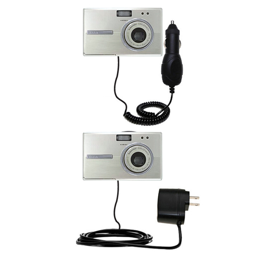 Car & Home Charger Kit compatible with the Kodak Easyshare One 4MP