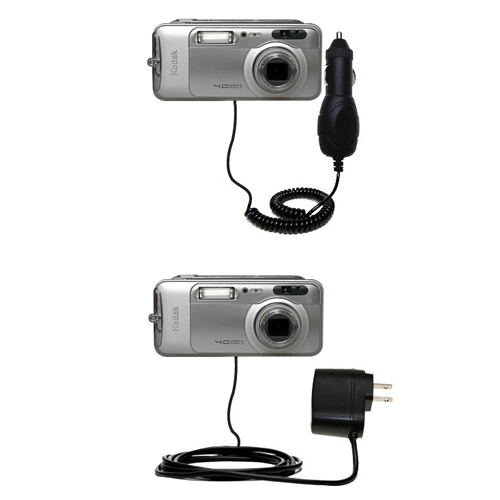 Car & Home Charger Kit compatible with the Kodak LS743