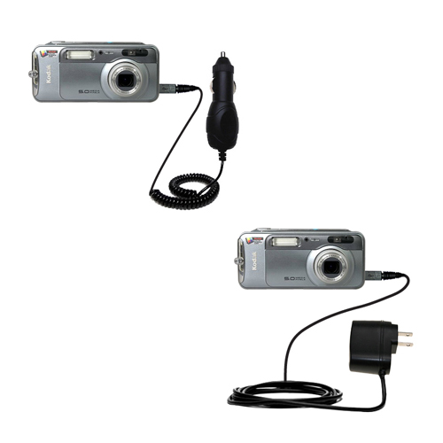 Car & Home Charger Kit compatible with the Kodak LS753 L743 L755