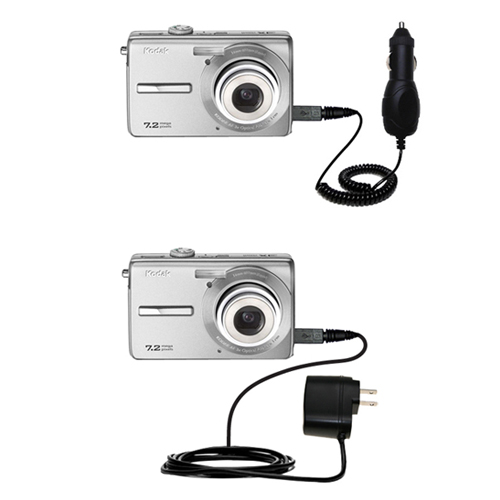 Car & Home Charger Kit compatible with the Kodak M763