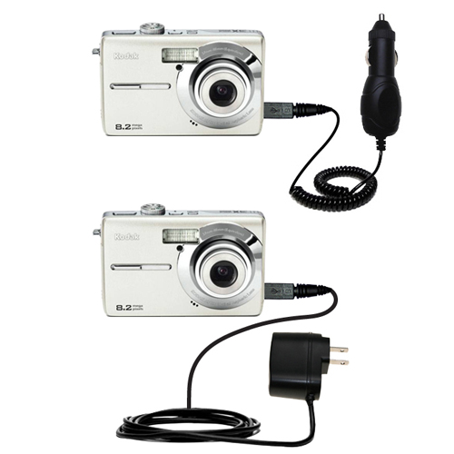 Car & Home Charger Kit compatible with the Kodak M853