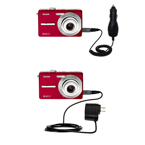 Car & Home Charger Kit compatible with the Kodak M863