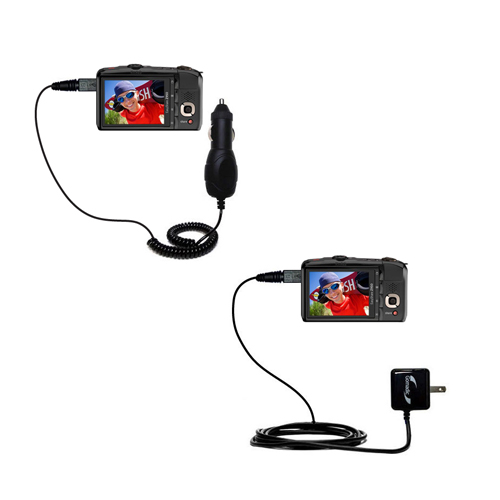 Car & Home Charger Kit compatible with the Kodak z950