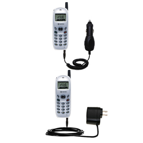 Car & Home Charger Kit compatible with the Kyocera 2119