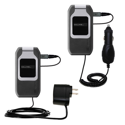 Car & Home Charger Kit compatible with the Kyocera Adreno S2400